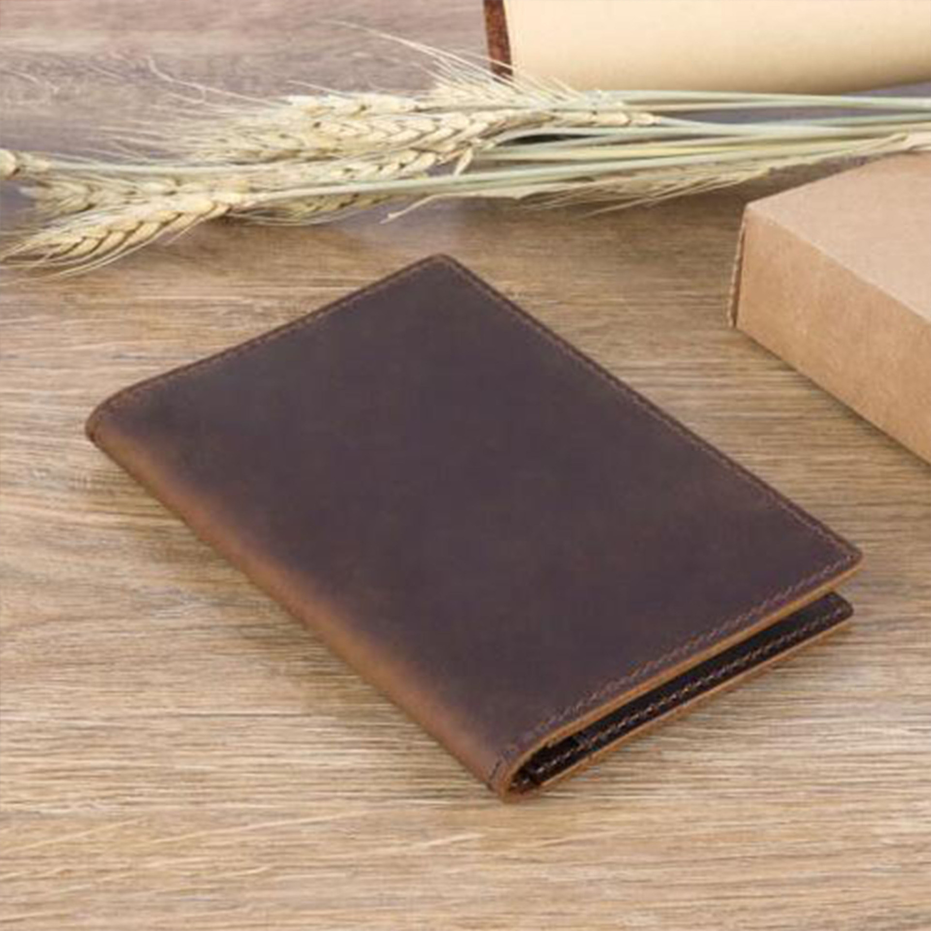 Travel Accessories Wallet - Capa para passaporte de couro crazy