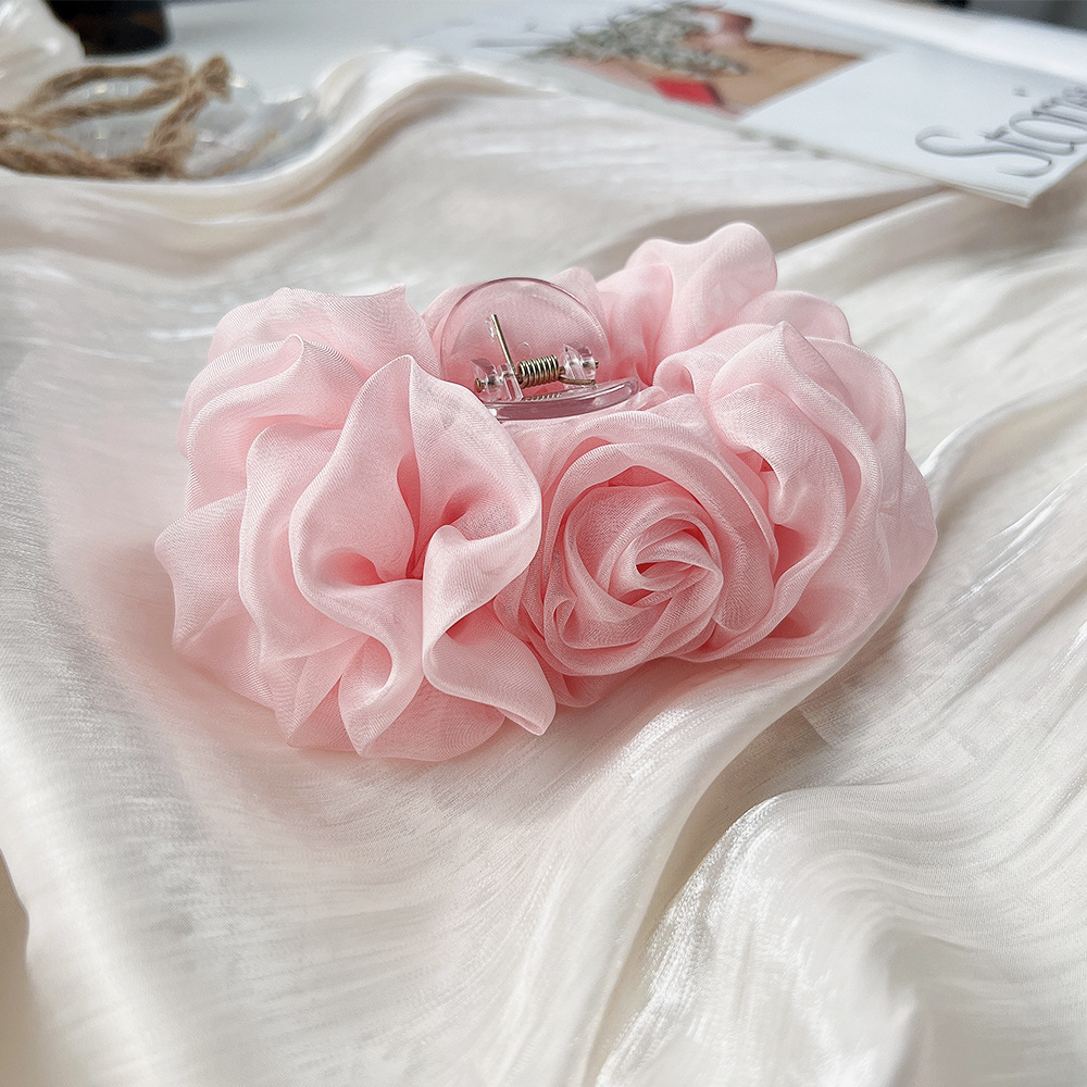 Travel Accessories Aesthetic - Presilha de Cabelo de Chiffon Estilo