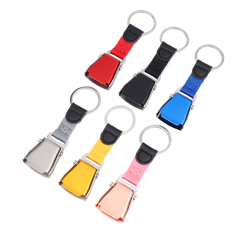 Travel Accessories India - Mini segurança cinto fivela chaveiro, chaveiro
