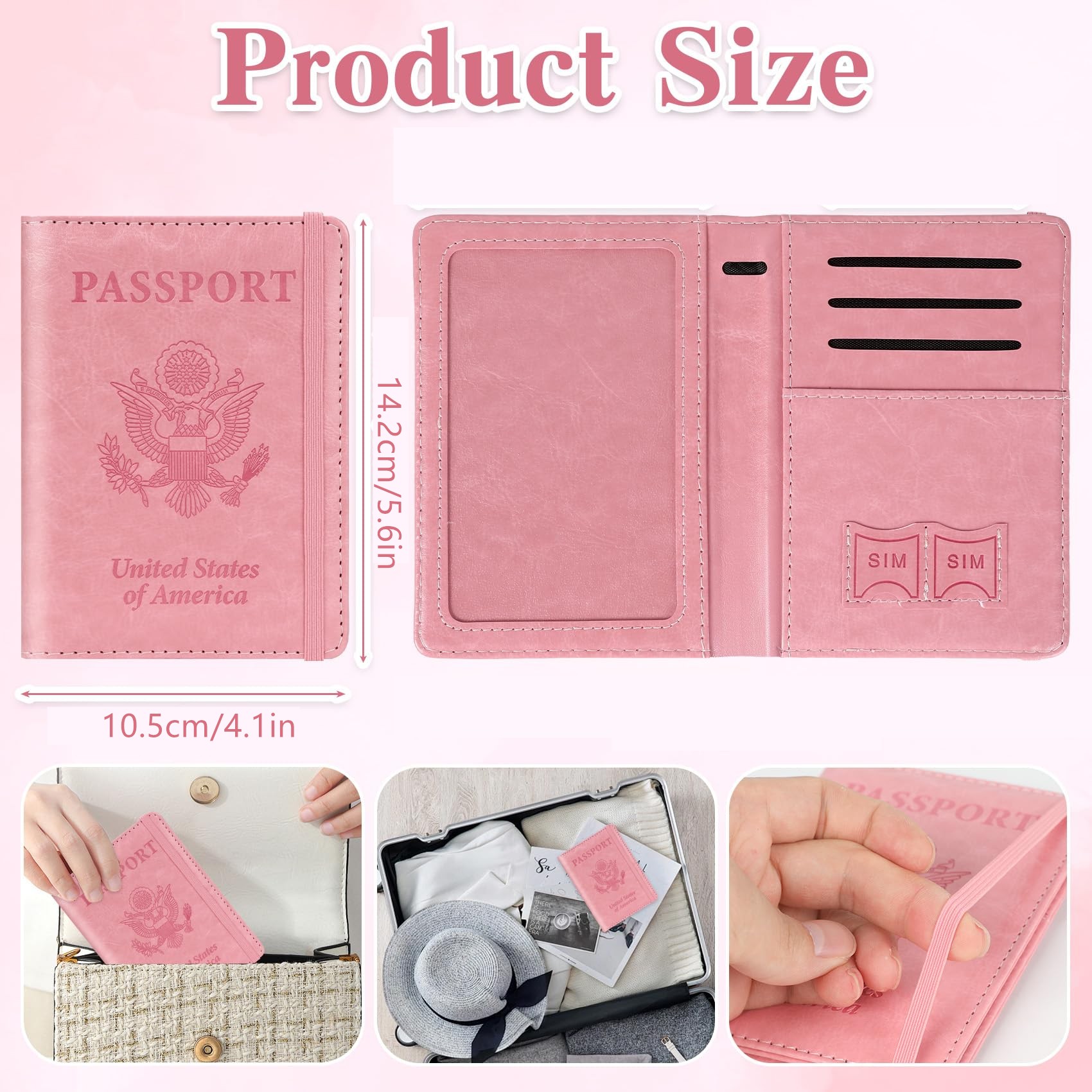 Porta-Passaporte para Viagem,  - Travel Accessories Wallet avaliação e preço