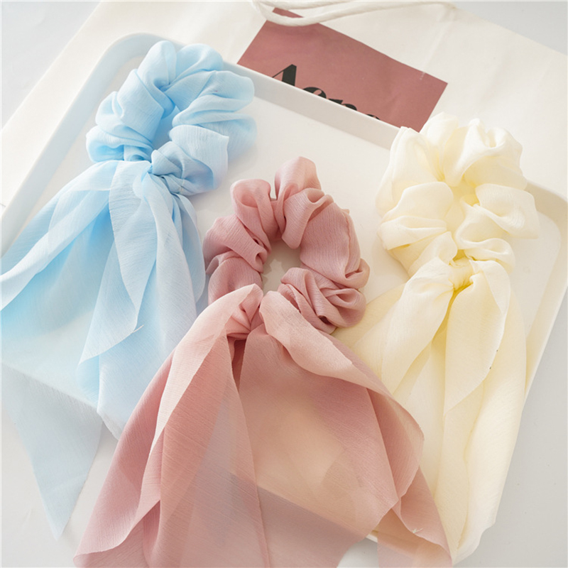 1pc moda 25cm chiffon fita lon - Travel Accessories Aesthetic avaliação e preço