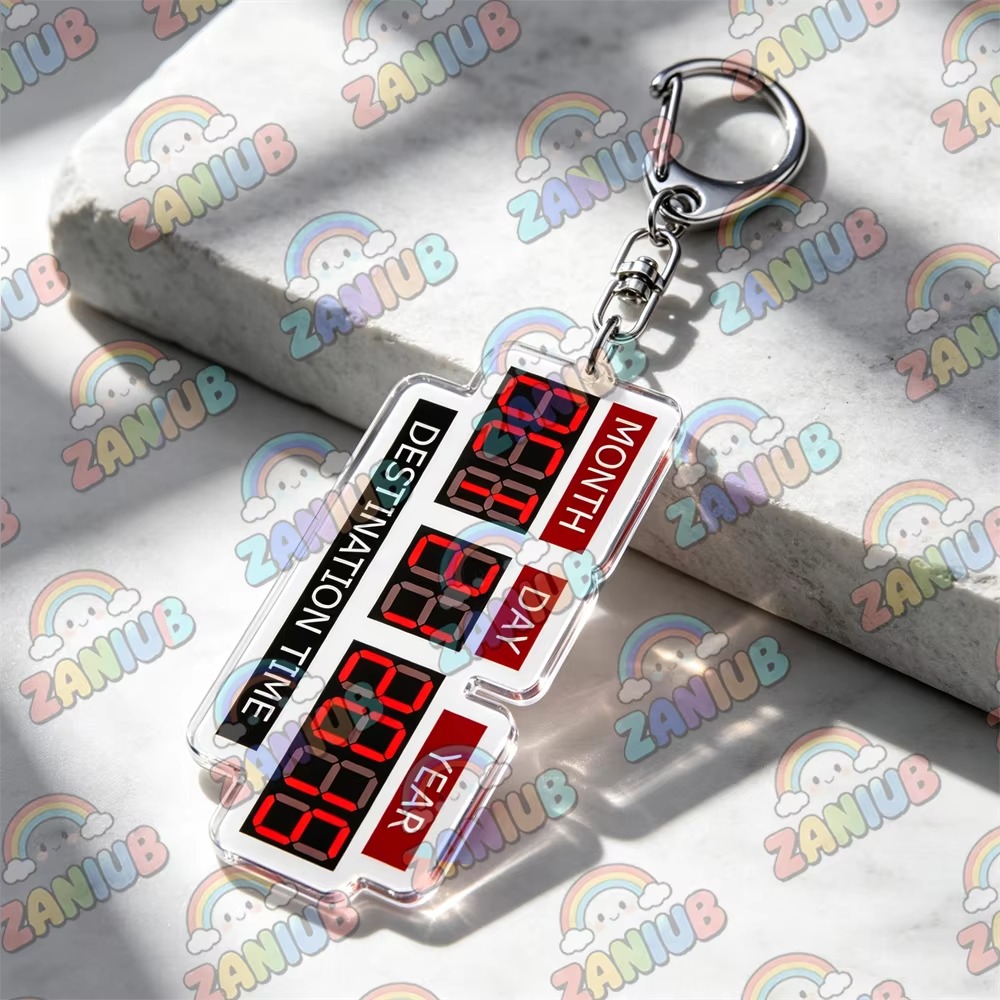 Chaveiros Retro Delorean com C - Travel Accessories Jewelry avaliação e preço