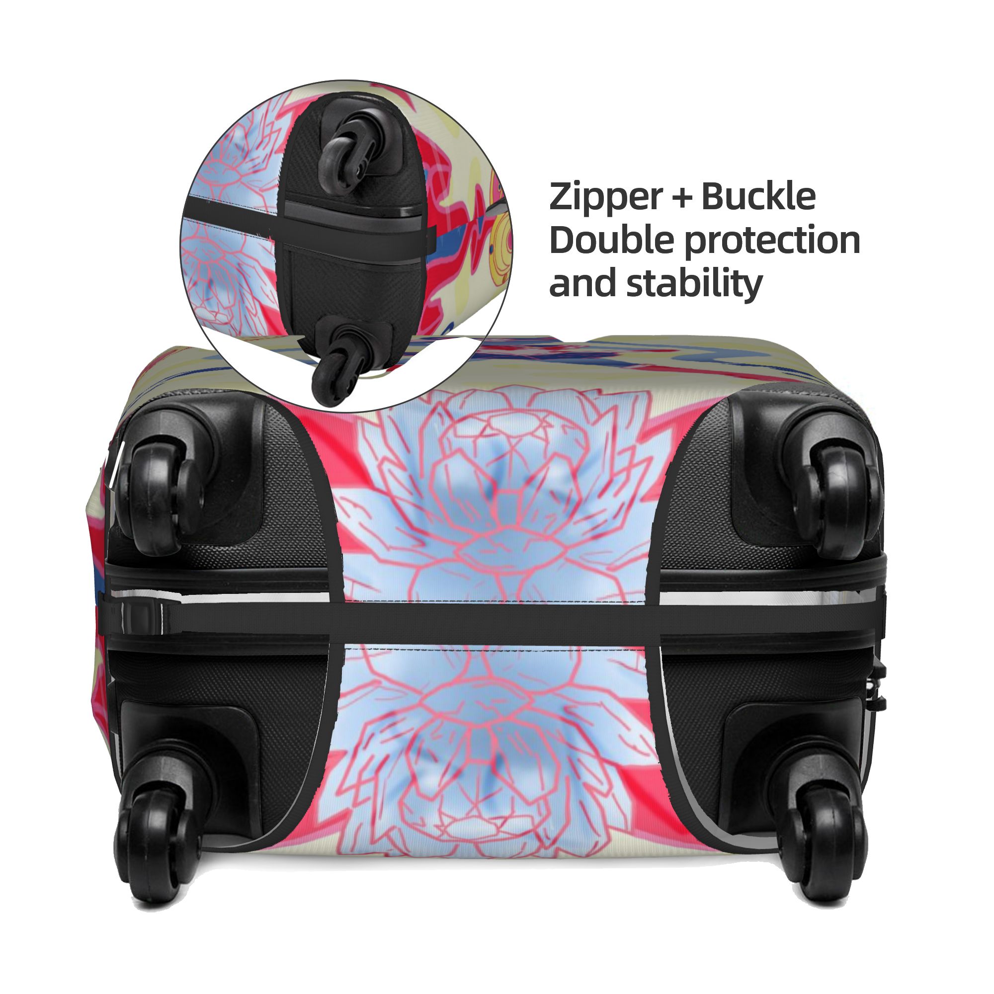 Capa de bagagem de viagem com  - Luggage Cover Protector avaliação e preço