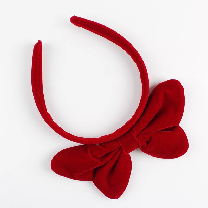Tiara com laço vermelho para m - Travel Accessories As Gifts avaliação e preço