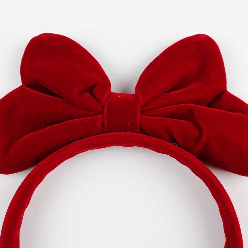 Tiara com laço vermelho para m - Travel Accessories As Gifts avaliação e preço