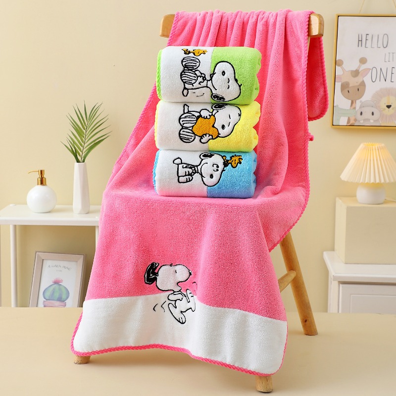 Toalha de banho Snoopy em teci - Travel Accessories As Gifts avaliação e preço
